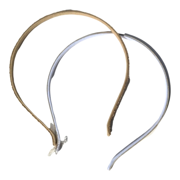 Gymboree Girls One Size Gold/Iridescent Headbands (2) - Picture 2 of 5